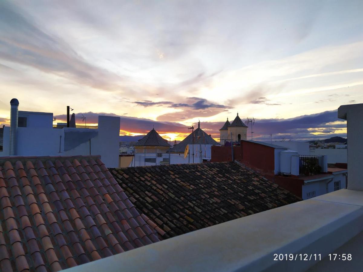 Centro Malaga Atico Valdeazores gran terraza privada Exterior foto