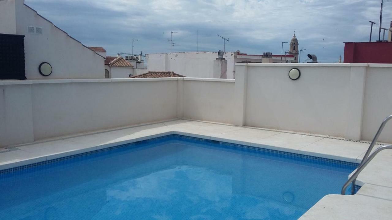 Centro Malaga Atico Valdeazores gran terraza privada Exterior foto