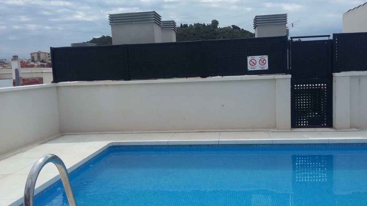 Centro Malaga Atico Valdeazores gran terraza privada Exterior foto