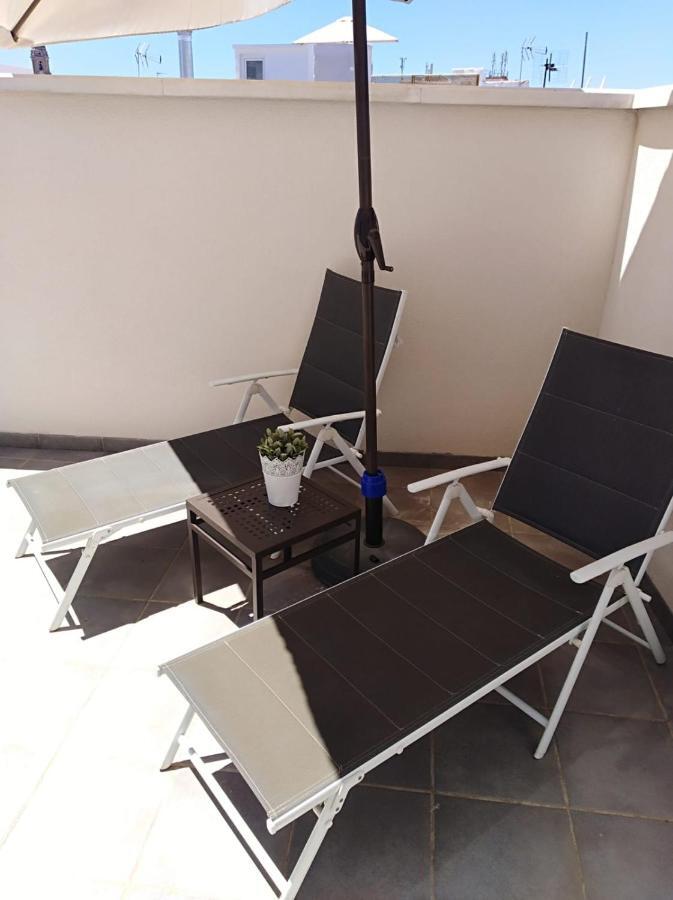 Centro Malaga Atico Valdeazores gran terraza privada Exterior foto